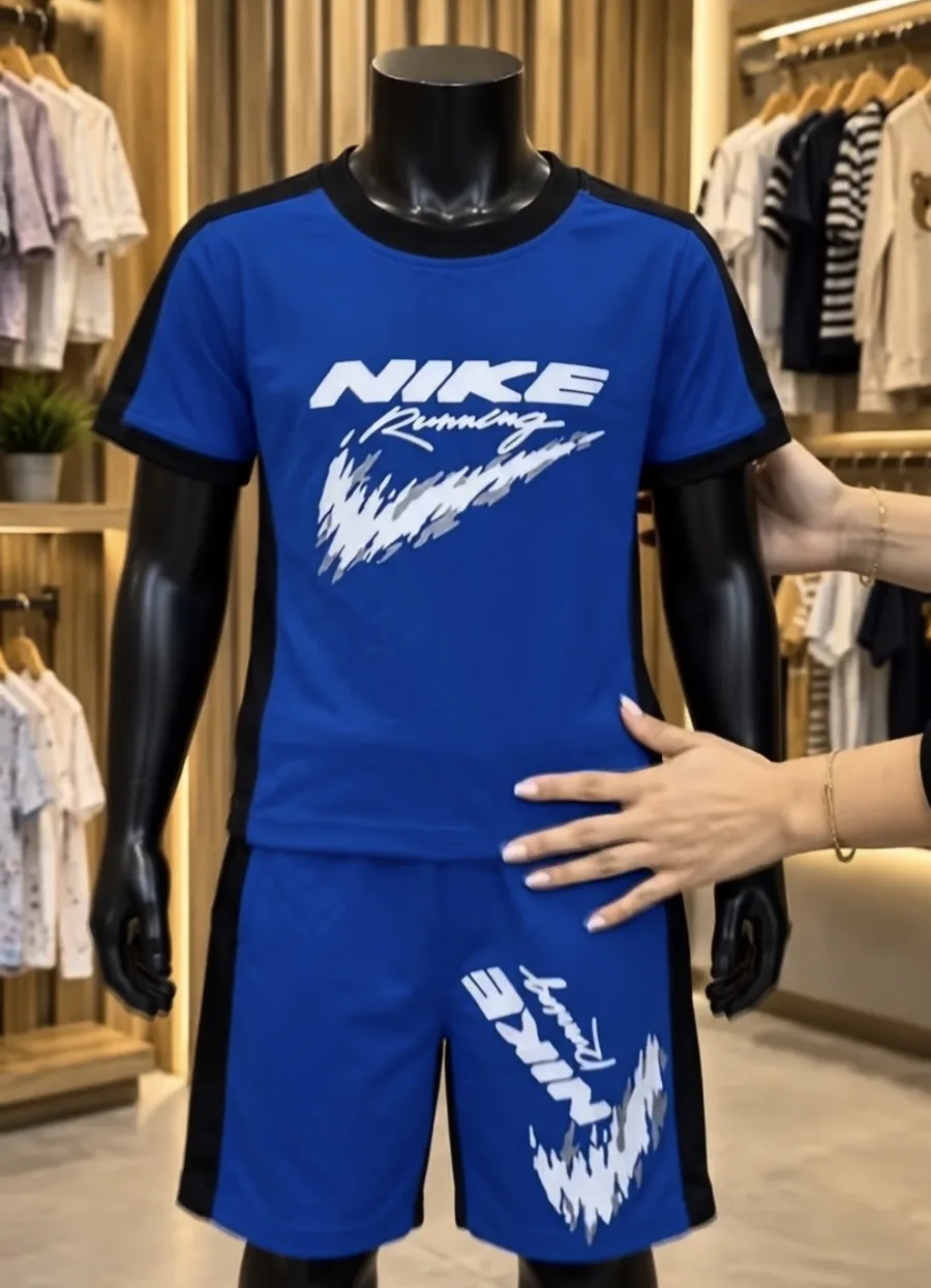 Conjunto Nike Running azul